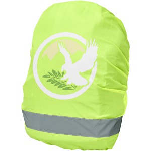 William reflective and waterproof bag cover, Neon Yellow (Reflective items)