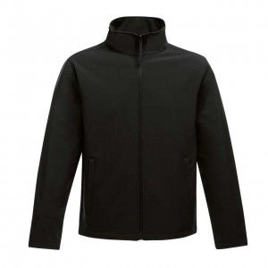 ABLAZE MEN'S PRINTABLE SOFTSHELL, Black/Black <font size=1>[ENG]</font>