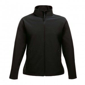 ABLAZE WOMEN'S PRINTABLE SOFTSHELL, Black/Black <font size=1>[ENG]</font>