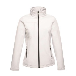 WOMEN'S OCTAGON II PRINTABLE 3 LAYER MEMBRANE SOFTSHELL, White/Light Steel <font size=1>[ENG]</font>