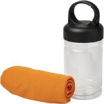 Remy cooling towel in PET container, Orange (12617008)