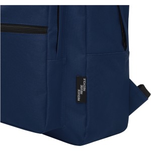 Retrend RPET backpack, Navy (Backpacks)