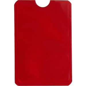 RFID card holder, red (Wallets)