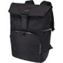 Rhine 15? GRS recycled rolltop backpack 18L, Solid black