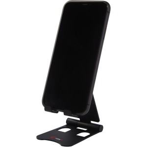 Rise foldable phone stand, Solid black (Office desk equipment)