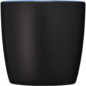 Riviera 340 ml ceramic mug, solid black,Blue (Mugs)