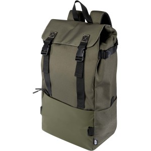 Roam GRS recycled modular backpack, Green (Backpacks)