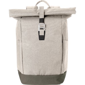 Polyester (600D) Rolltop-Rucksack Oberon, beige