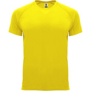 Bahrain short sleeve kids sports t-shirt, Yellow <font size=1>[ENG]</font>