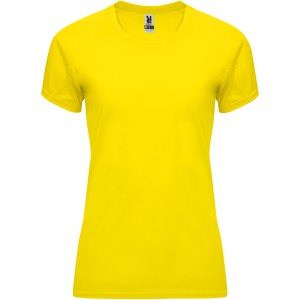 Bahrain short sleeve women's sports t-shirt, Yellow <font size=1>[ENG]</font>