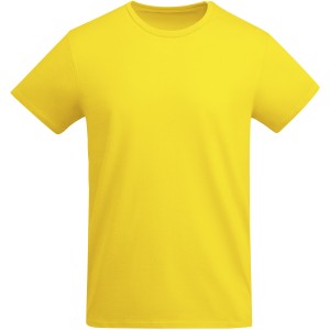 Breda short sleeve kids t-shirt, Yellow <font size=1>[ENG]</font>