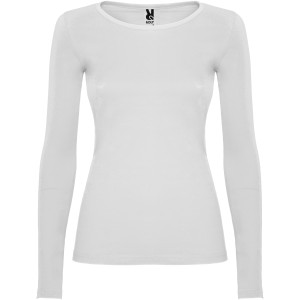 Extreme long sleeve women's t-shirt, White <font size=1>[ENG]</font>