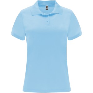 Monzha short sleeve women's sports polo, Sky blue <font size=1>[ENG]</font>