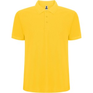 Pegaso Premium short sleeve men's polo, Yellow <font size=1>[ENG]</font>