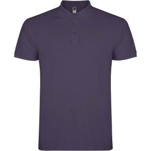 Star short sleeve men's polo, Lilac <font size=1>[ENG]</font>