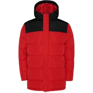 Tallin kids insulated jacket, Red, Solid black <font size=1>[ENG]</font>