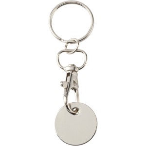 Rory keyring with trolley coin, Blue (Keychains)