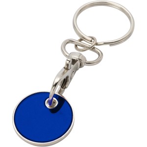 Rory keyring with trolley coin, Blue (Keychains)