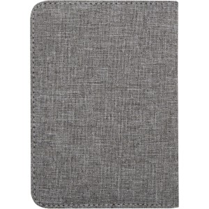 Ross GRS RPET RFID passport holder, Heather grey (Travel items)