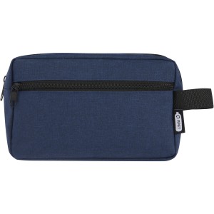 Ross GRS RPET toiletry bag 1.5L, Heather navy (Cosmetic bags)