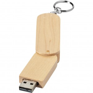 Wooden rotating USB, 4GB <font size=1>[ENG]</font>