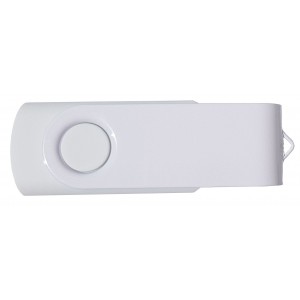 Rotate Metallic USB, white, 4GB <font size=1>[ENG]</font>