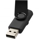 Rotate metallic USB, black, 4GB <font size=1>[ENG]</font> (1Z42000)