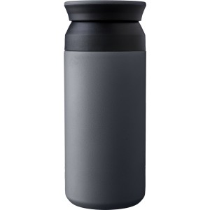 Doppelwandiger Trinkbecher aus Edelstahl (350 ml) Gwen, Grau