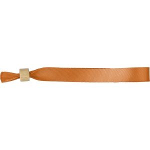 rPET (300D) wristcord Tarian, orange (Schlsselbnder, Armbnder, Badge-Halter)