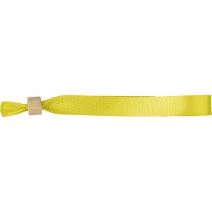rPET (300D) wristcord Tarian, yellow (Schlsselbnder, Armbnder, Badge-Halter)