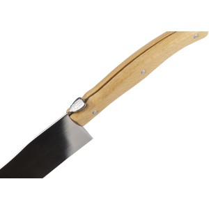 rPET charcutterie set Evelisse, brown (Kchenzubehr aus Metall)