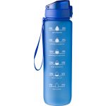 RPET drinking bottle (1000 ml) Brinley, cobalt blue (1015136-23)