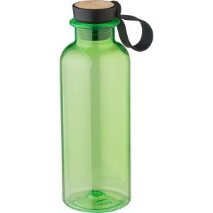 rPET drinking bottle 500 ml Laia, Green (Water bottles)