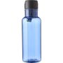 rPET drinking bottle 600 ml Erica, cobalt blue