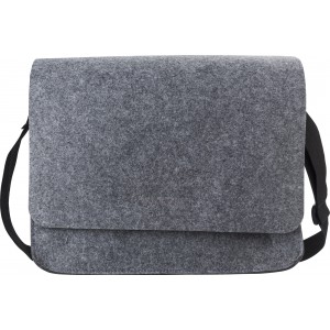 rPET Laptoptasche aus Filz Layla, Grau