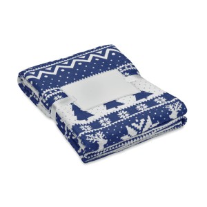 RPET fleece blanket 190 gr/m2, Blue (Blanket)