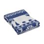 RPET fleece blanket 190 gr/m2, Blue