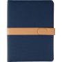 rPET foldable portfolio A4 Sven, blue