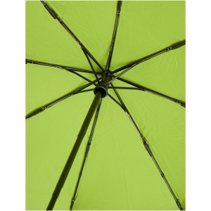 RPET folding umbrella , Lime (Foldable umbrellas)