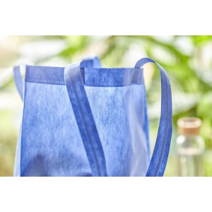 RPET nonwoven (70 gr/m2) shopping bag Ryder, cobalt blue (Shopping bags)