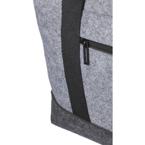 rPET sports bag Corliss, dark grey (Umhngetaschen)