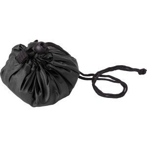 rPET 210D faltbarer Seesack Jos, Schwarz