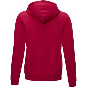 Ruby men's GOTS organic GRS recycled full zip hoodie, Red (Pullovers)