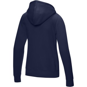 Ruby women's GOTS organic GRS recycled full zip hoodie, Navy (Pullovers)