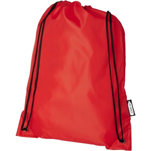 Oriole Turnbeutel aus RPET 5L, rot