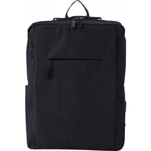Polyester (600D) Rucksack Carlito, Schwarz
