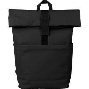 PU-Lederrucksack Senta, Schwarz