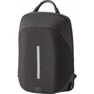 Rucksack aus Nylon Cleo, Schwarz