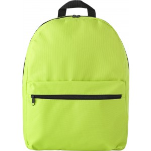 Rucksack aus Polyester(600D) Dave, Limettengrün