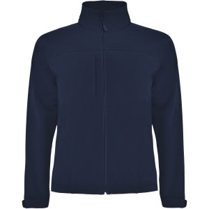 Rudolph unisex softshell jacket, Navy Blue (Jackets)